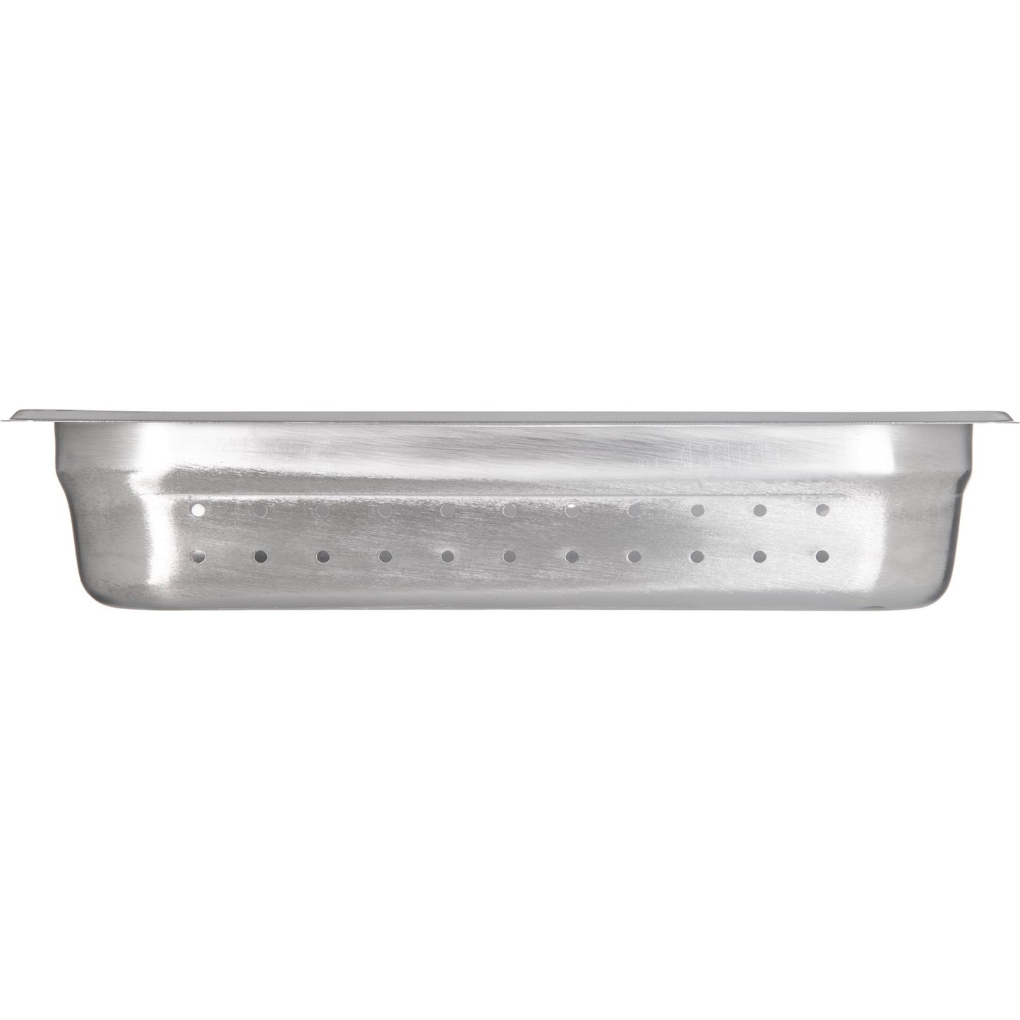 Carlisle 607122P 1/2 Size Stainless Steel DuraPan Light Gauge Perforated Steam Table Hotel Pan, 2.5" Deep