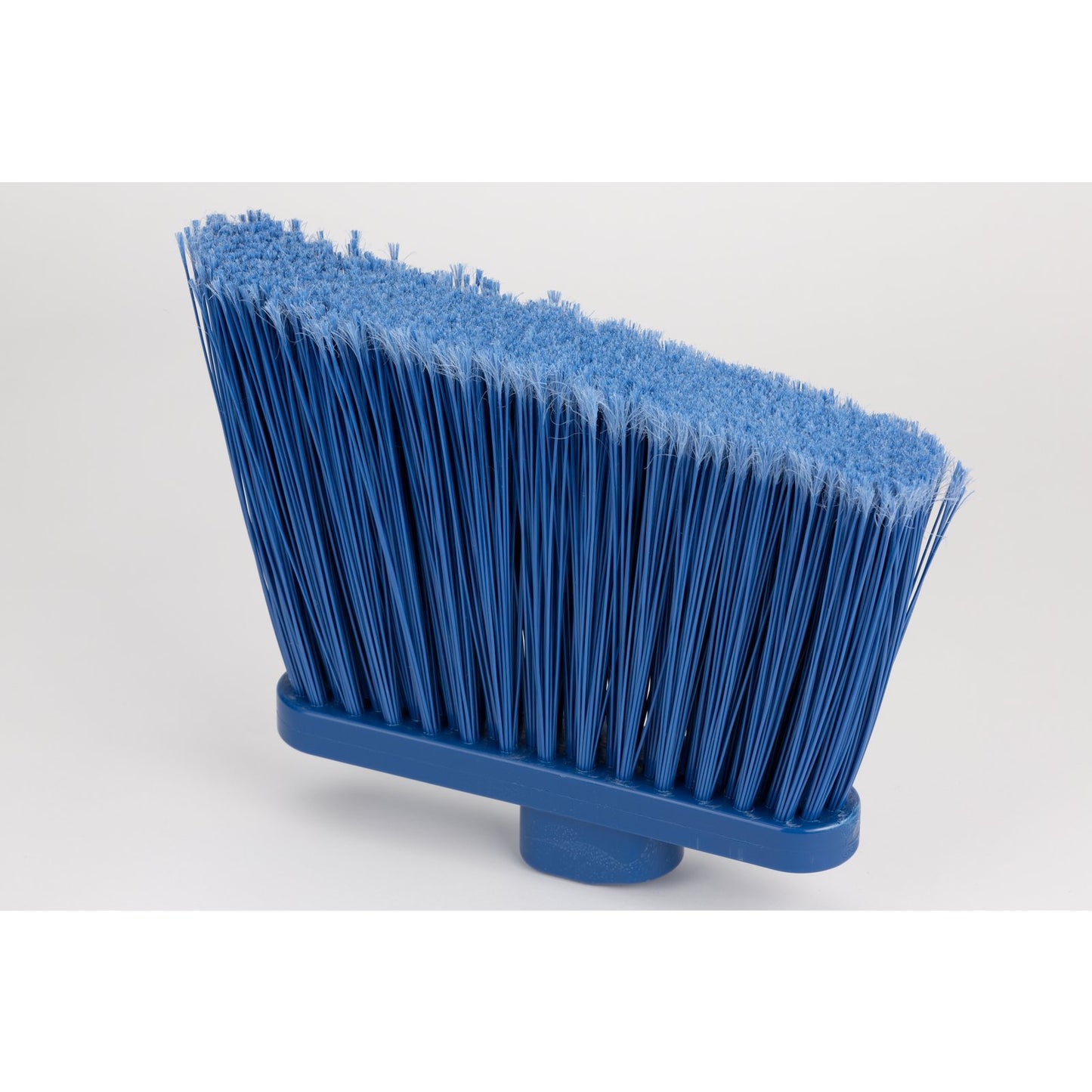 Carlisle 41082EC14 56" Blue Color Coded Duo-Sweep Flagged Angle Broom