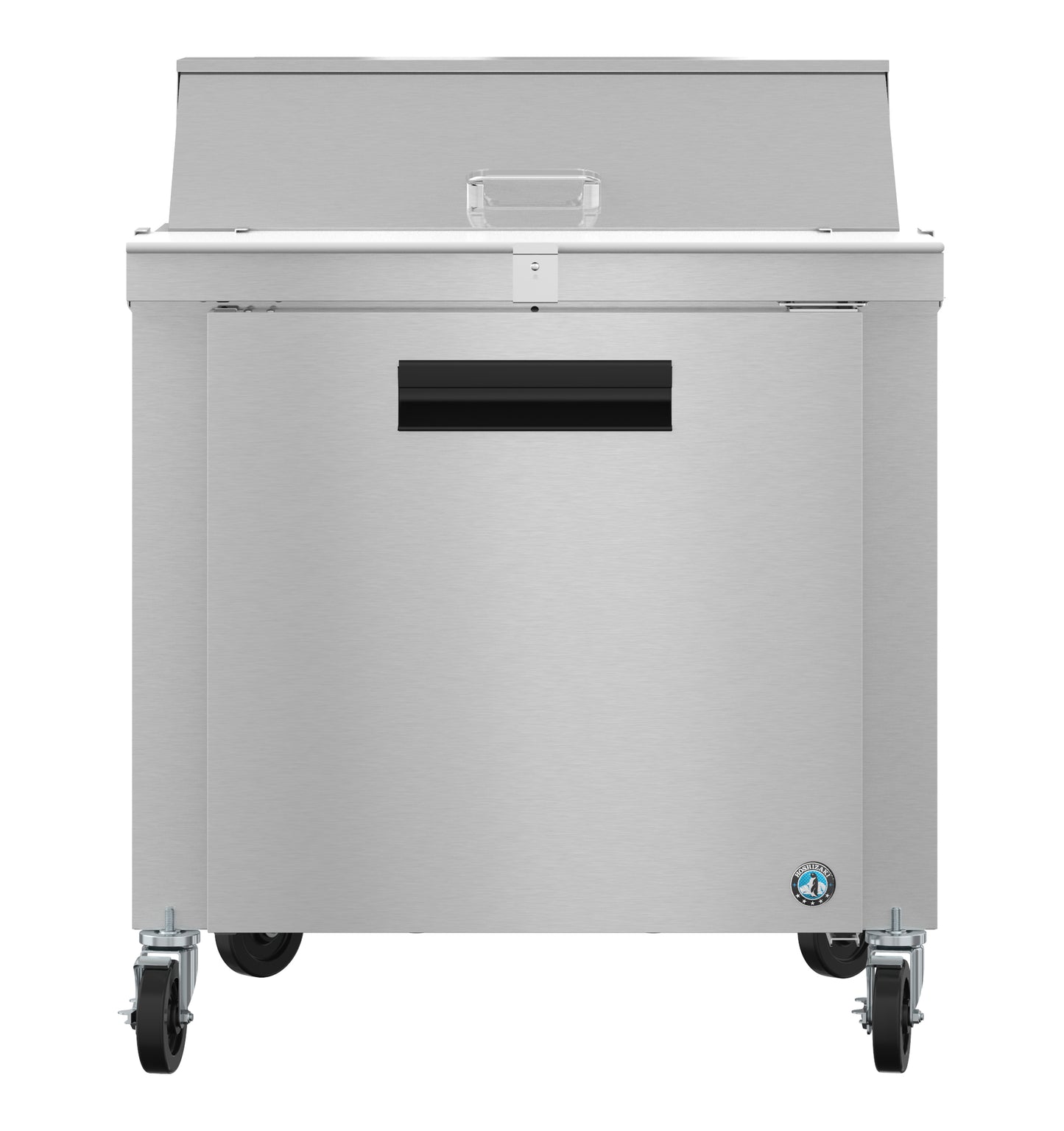 Hoshizaki SR36B-10 One Section Stainless Doors Sandwich Prep Table Refrigerator