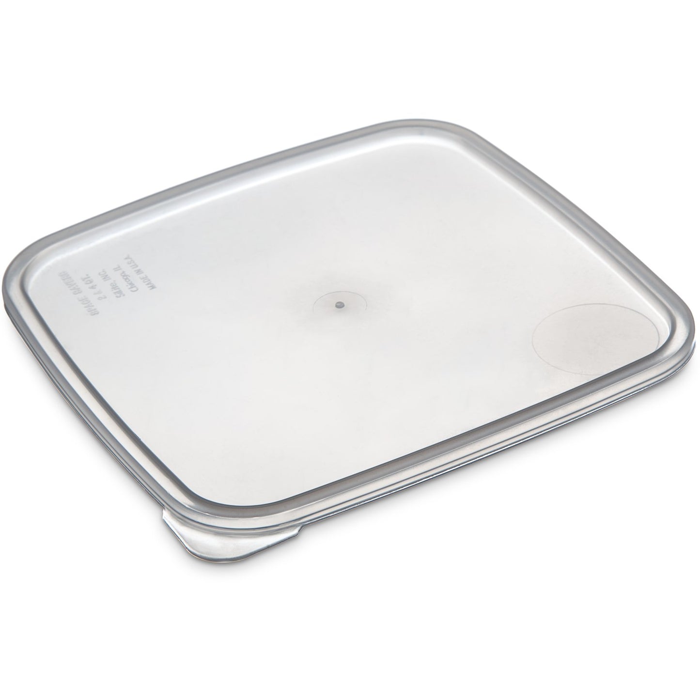 Carlisle ST157330 2 - 4 Qt See Thru Polypropylene StorPlus Space Saver Food Storage Container Lid