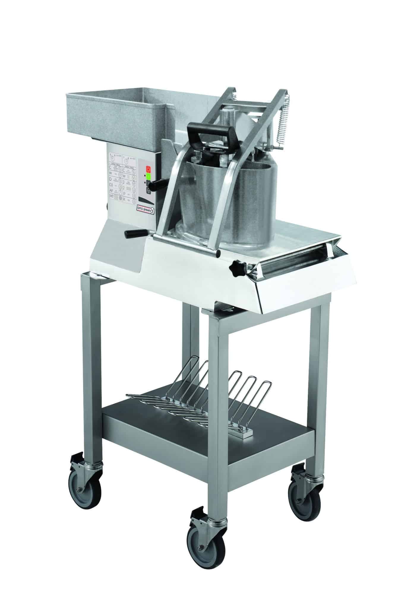 Dito Sama 602255 Vegetable Slicer High Capacity with Lever Hopper