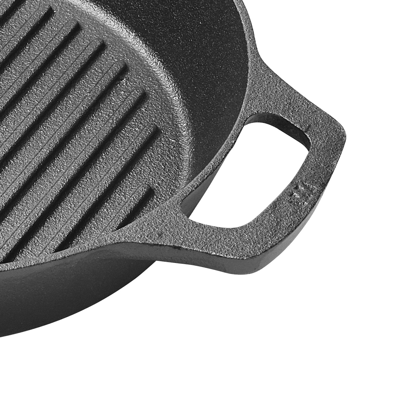 Winco CAGP-10R Cast Iron Pre-Seasoned Induction Grill Pan