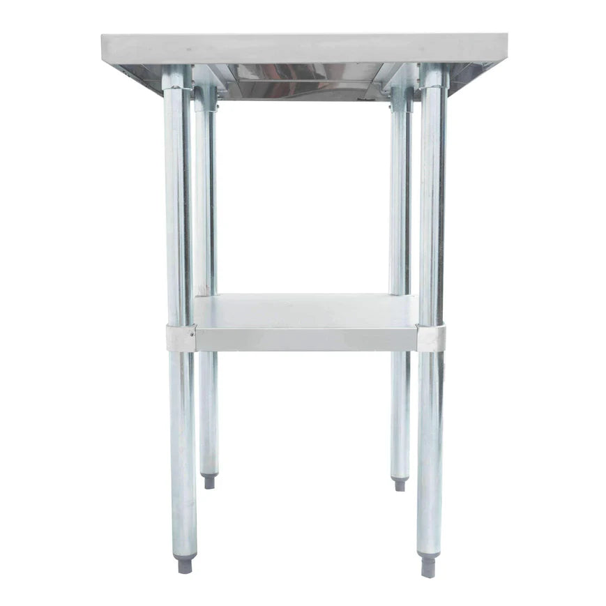 Thorinox DSST-3030-GS 30"x30" Stainless Steel Work Table with Galvanized Steel Undershelf & Legs