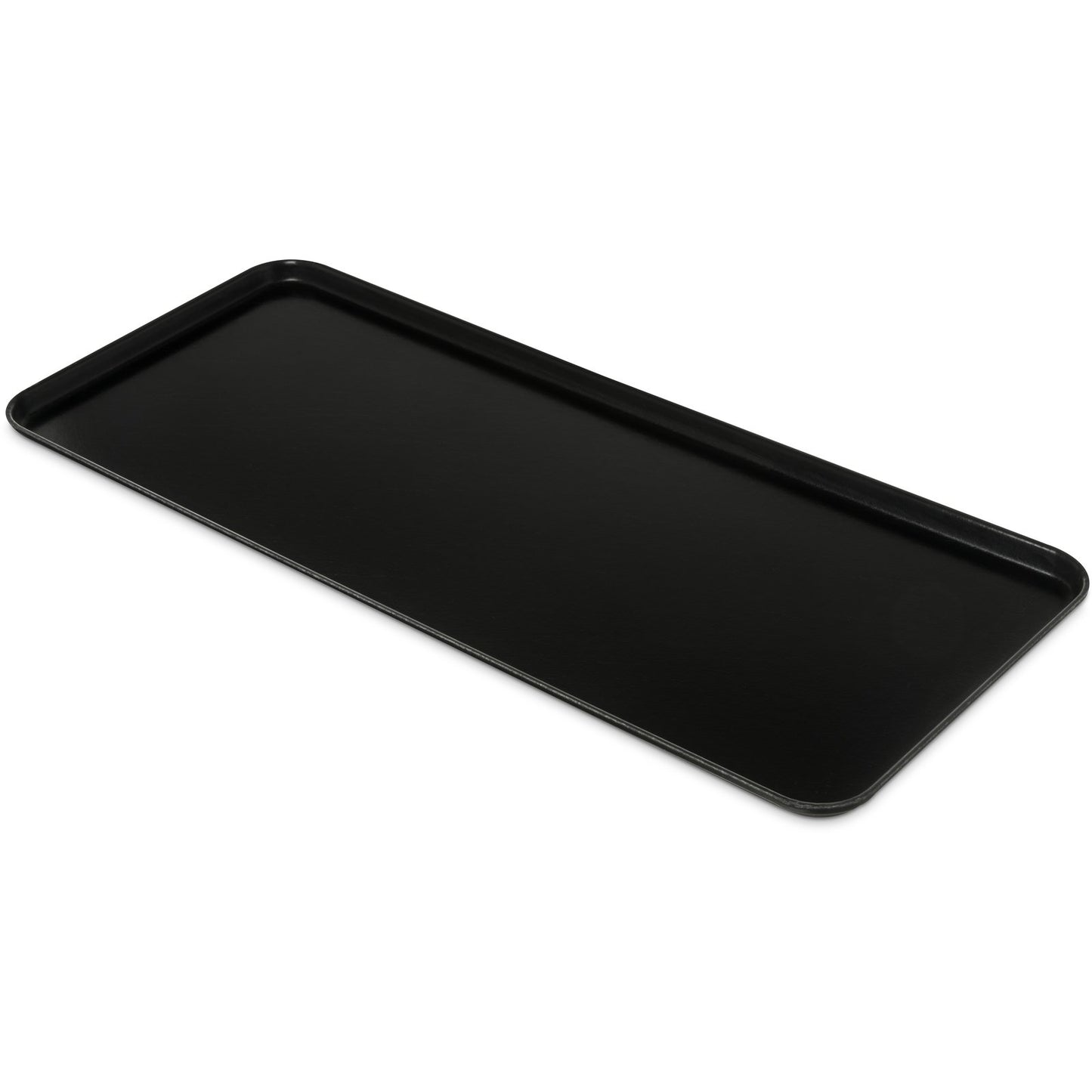Carlisle 1230FMT309 30" x 12 7/16" x 1 1/16" Ebony Fiberglass Market Tray