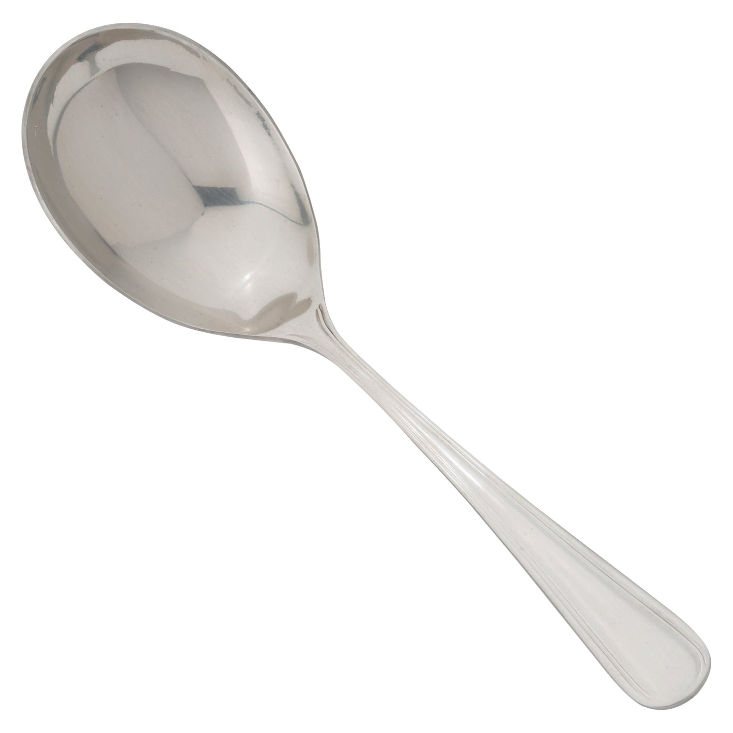 Winco 0030-21 Shangarila Large Bowl Serving Spoon, 18/8 Extra Heavyweight