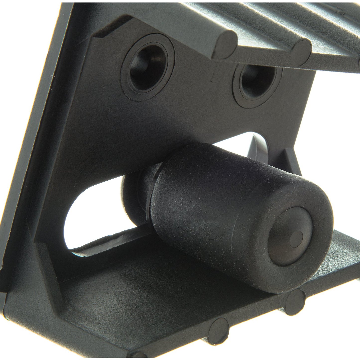 Carlisle 4073200 2-1/2" Black Roll 'N Grip Replacement Roller with 4 Wood Screws (2 per pack)