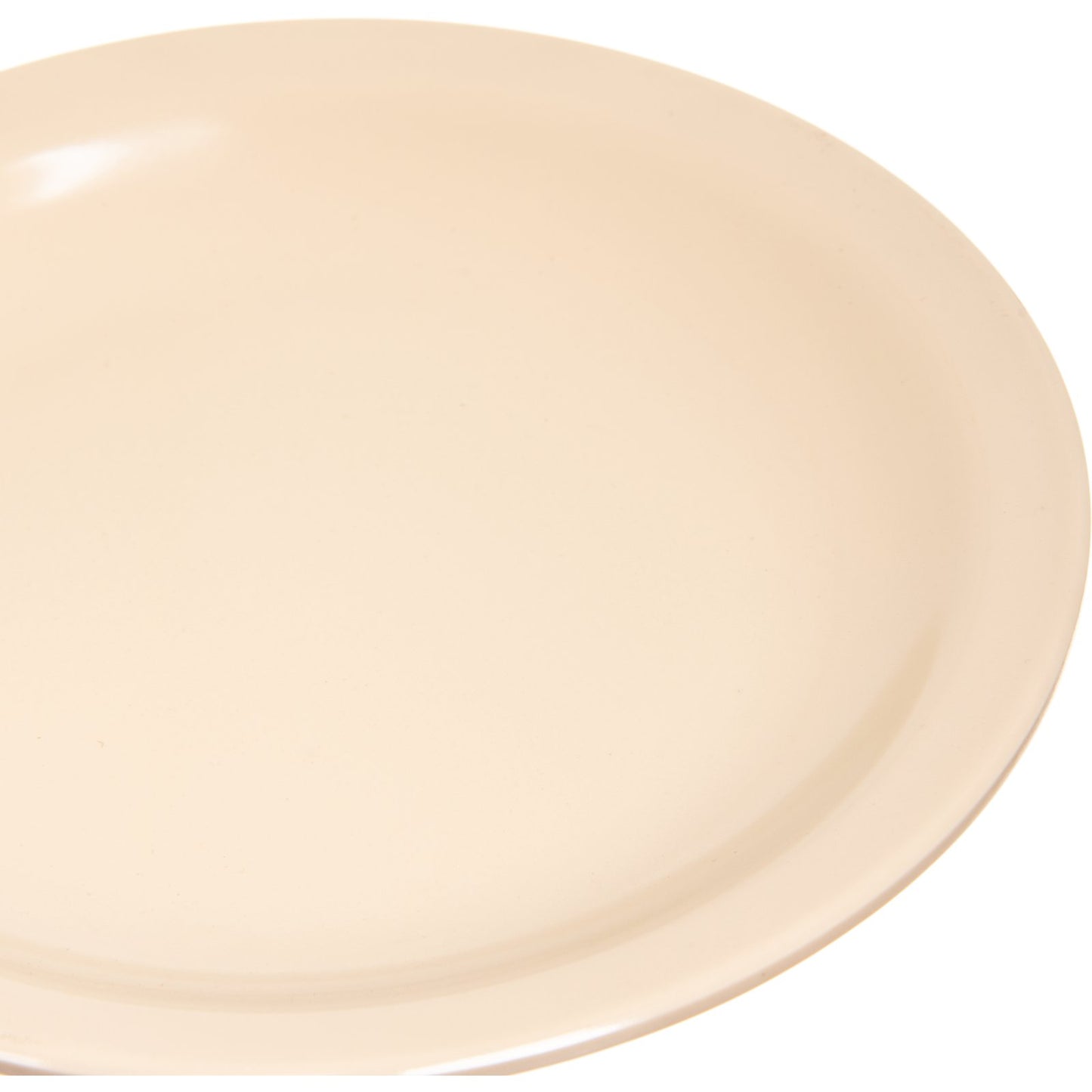 Carlisle KL20525 5.5" Tan Kingline Melamine Bread & Butter Plate