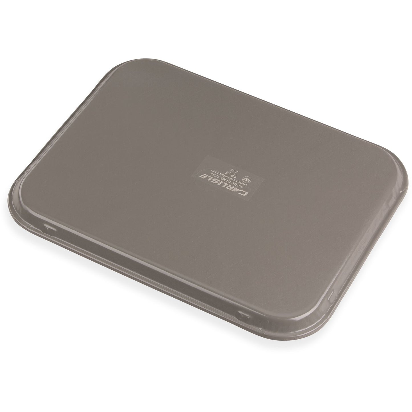 Carlisle 1814FG068 18" x 14" Gray Glasteel Fiberglass Tray