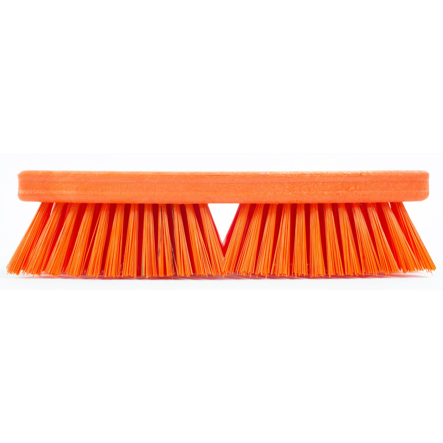 Carlisle 41722EC24 10" Orange Sparta Color Coded Deck Scrub Brush