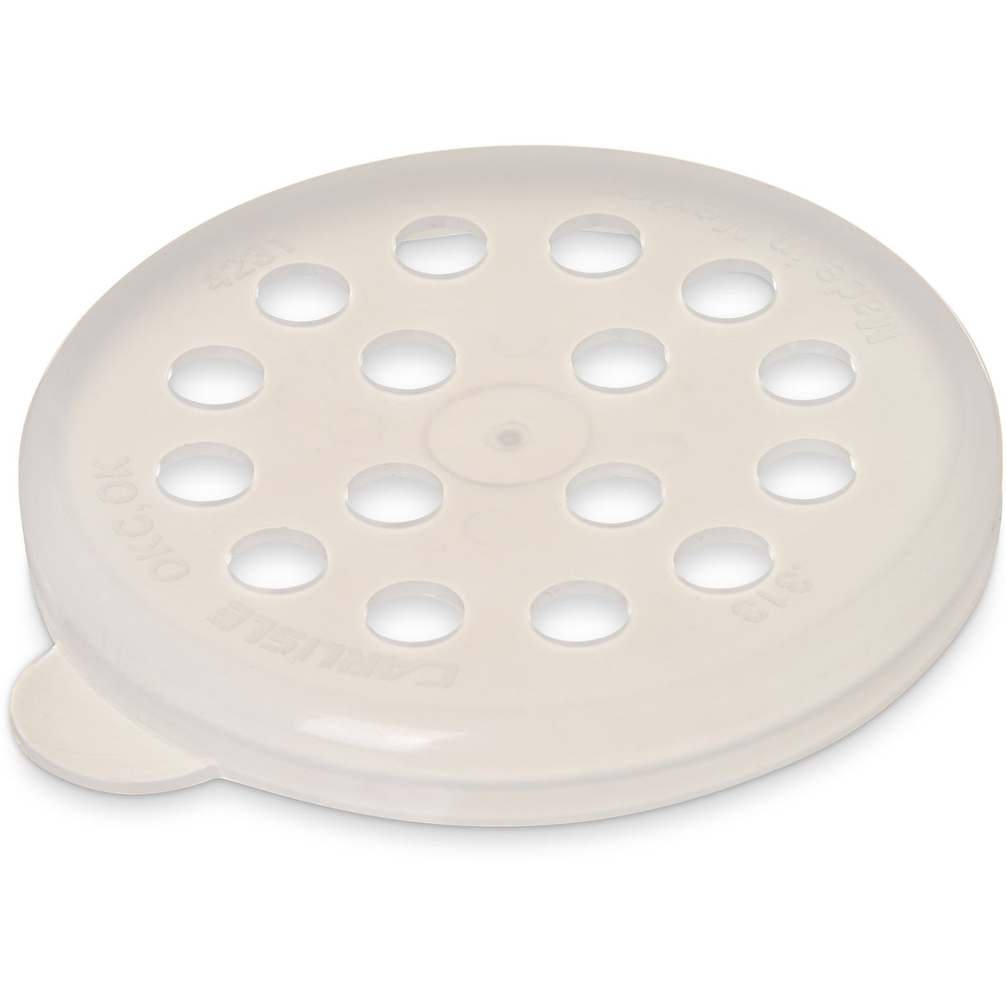 Carlisle 423130 Translucent Polyethylene Parsley Dredge Lid