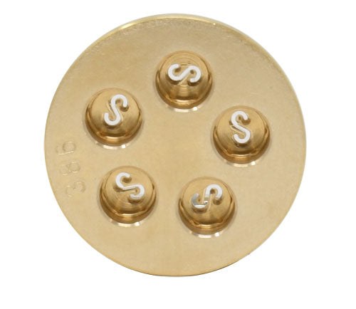 Omcan 13363 8.8 mm Pasta Die #386 Casarecce