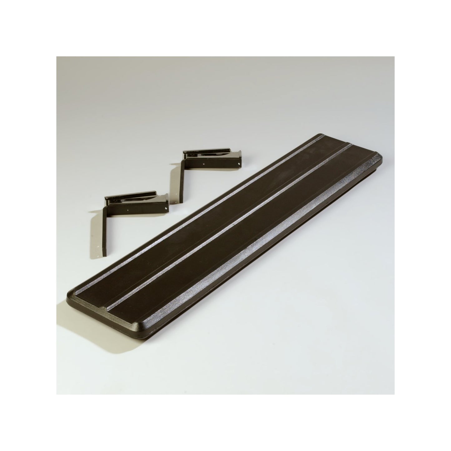 Carlisle 662003 4' Black Six Star Food Bar Tray Slide
