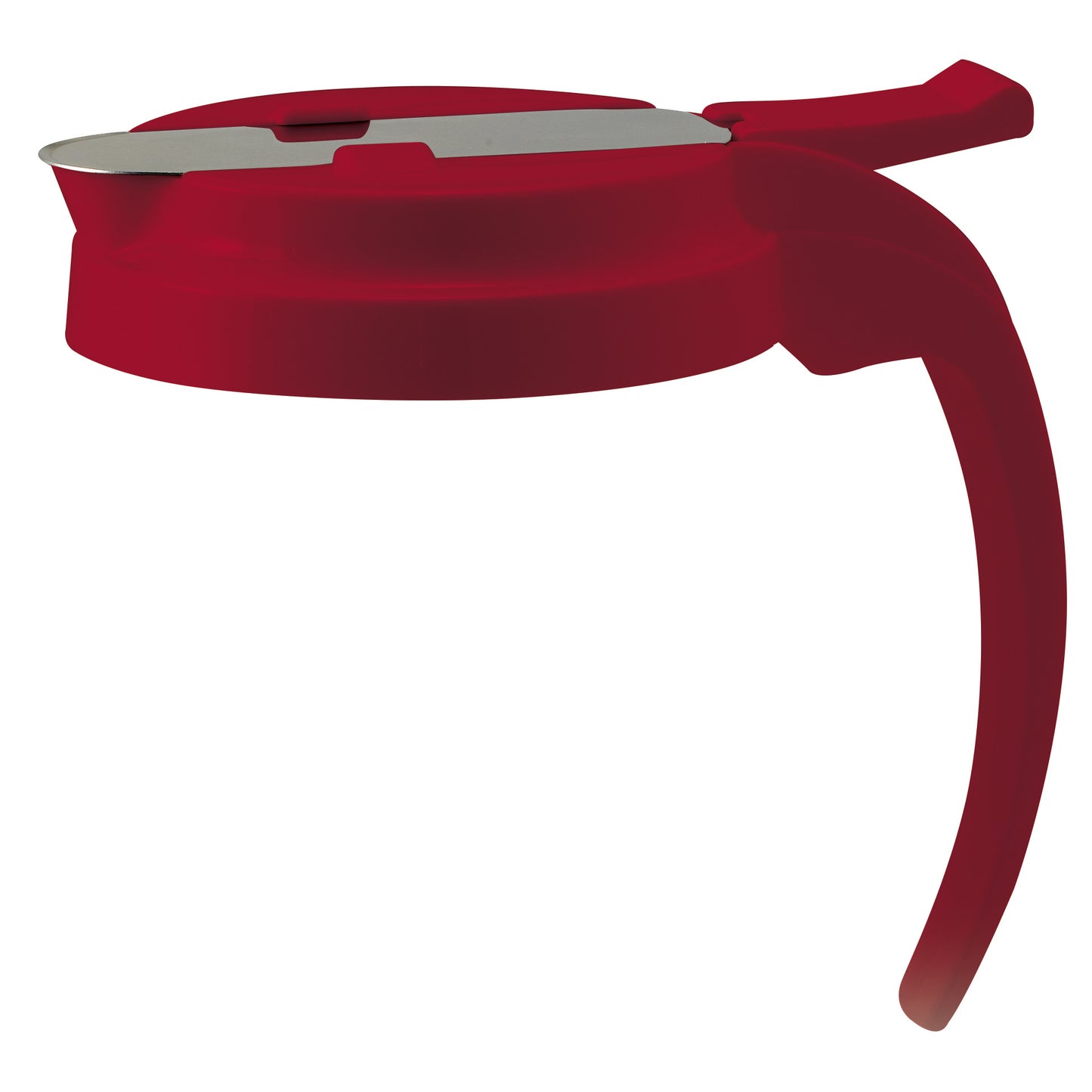 Winco PSUD-RLID Red Syrup Dispenser Lid for 32oz/48oz