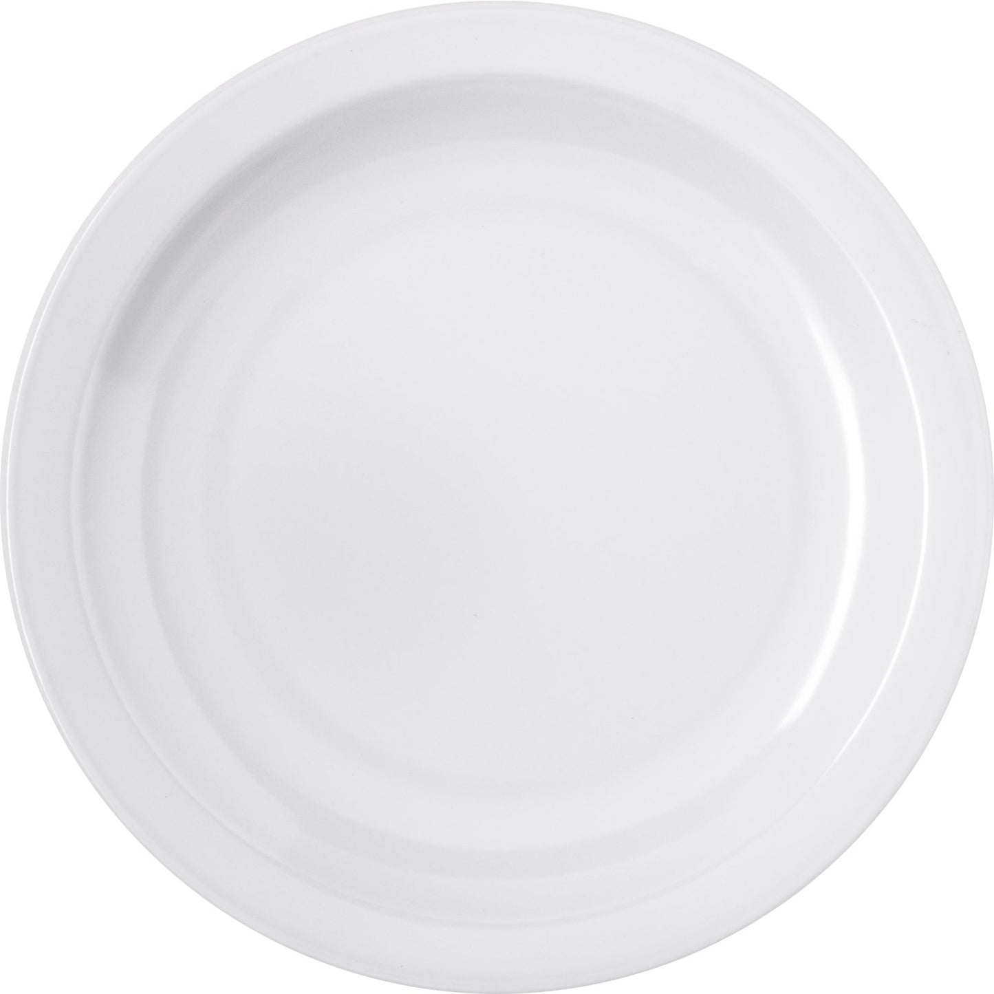 Carlisle 4350402 6.5" White Dallas Ware Melamine Pie Plate