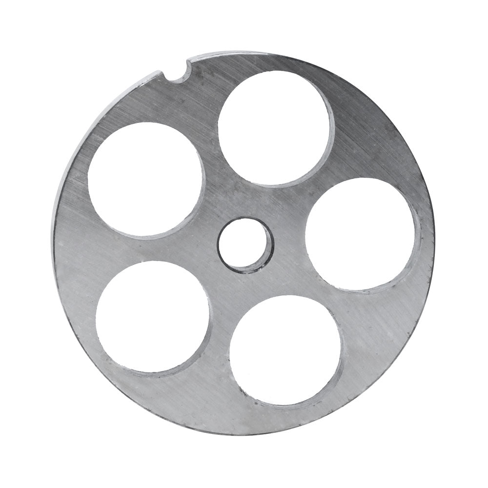 Omcan 17069 #22 One Notch/Round Carbon Steel Hubless Machine Plate, 25mm (1")