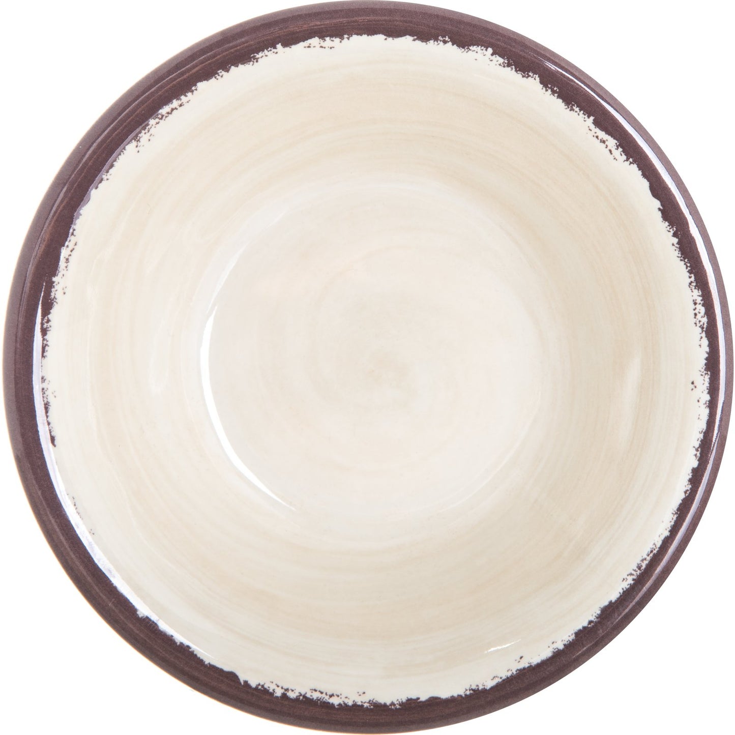 Carlisle 5401853 4.5 oz Sweet Cream Mingle Melamine Fruit Bowl