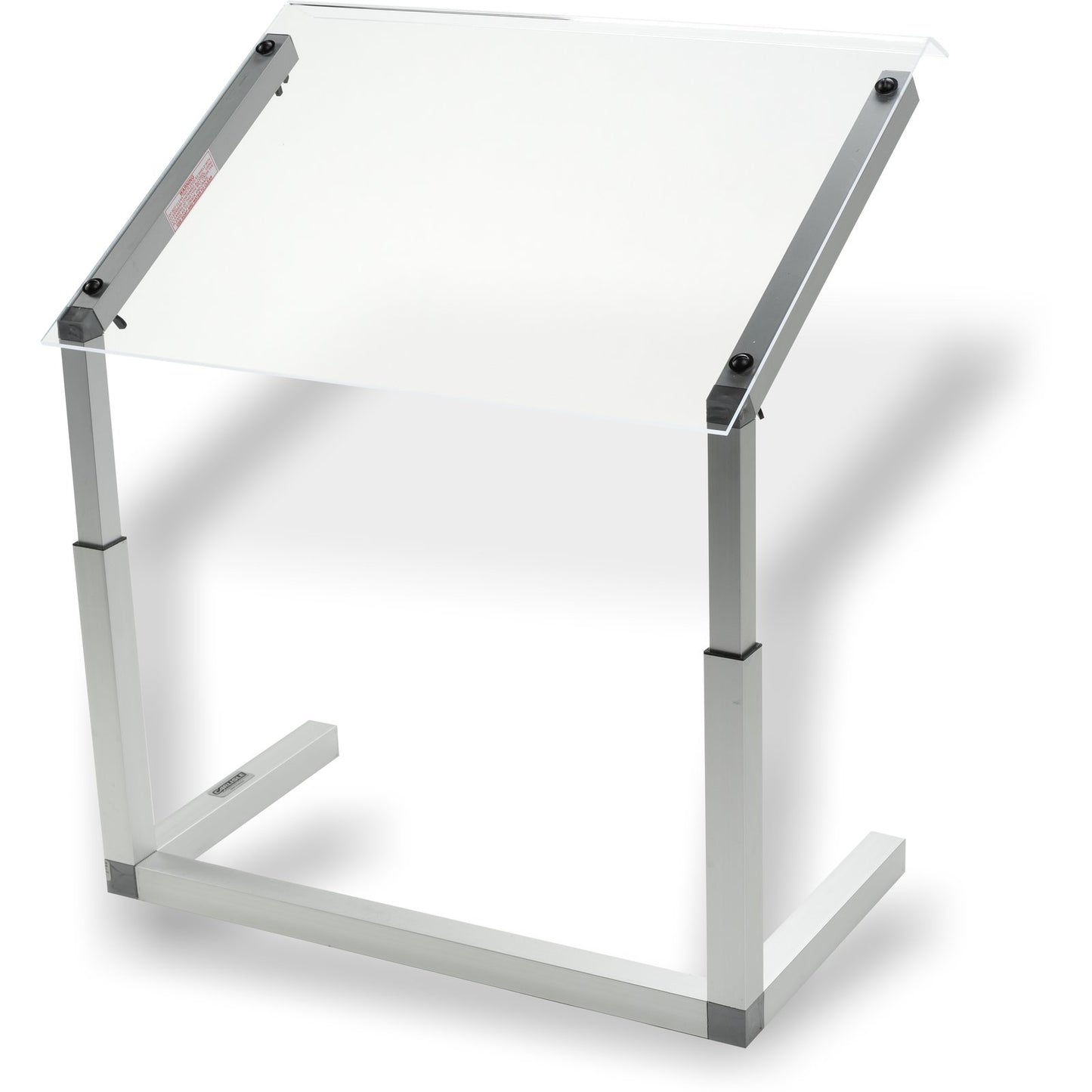 Carlisle 922407 24" Clear Adjustable Single-Sided