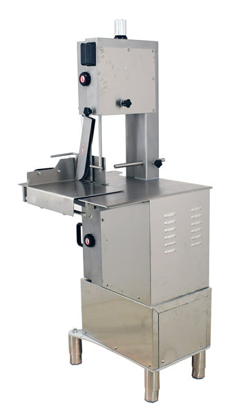 Omcan 46786 All Stainless Steel Floor Band Saw with 80" Blade Length and 2 HP Motor