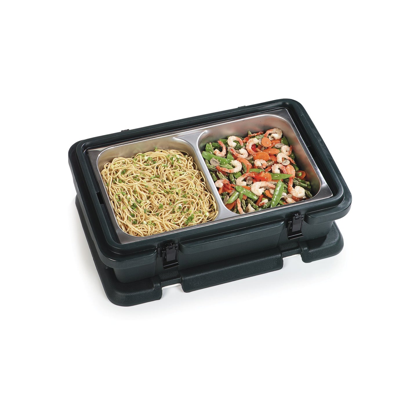 Carlisle PC140N03 12 Qt Black Cateraide Single Pan Carrier