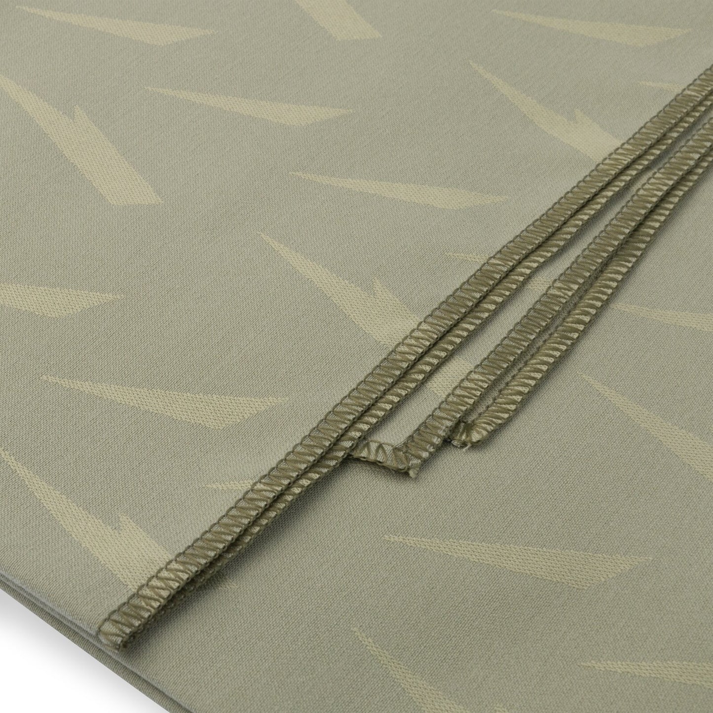 Marko 53935252SM147 52" x 52" Sage Spun Poly SoftWeave Aspen Damask Tablecloth