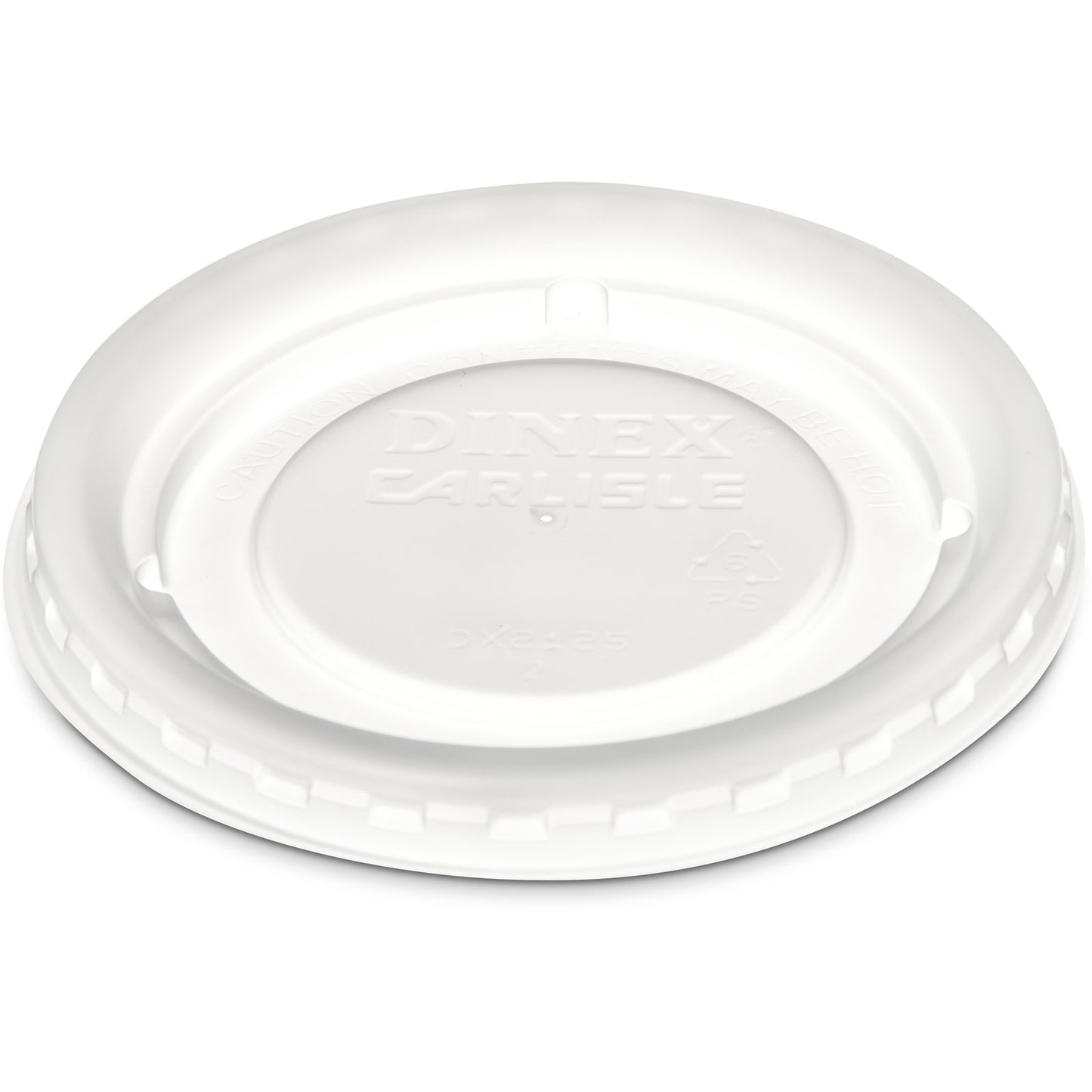 Dinex DX21259000 Translucent Disposable Lid Fits for Specific 5 - 12 oz Aladdin Temp-Rite Mugs, Bowls and Tumblers (2000/cs)