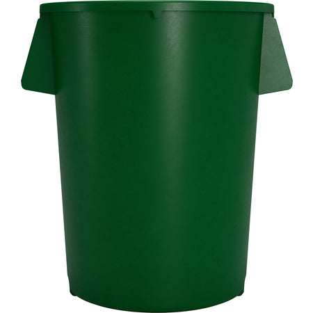 Sparta 84105509 55 Gallon Green Round Polyethylene Bronco Waste Bin Trash Container