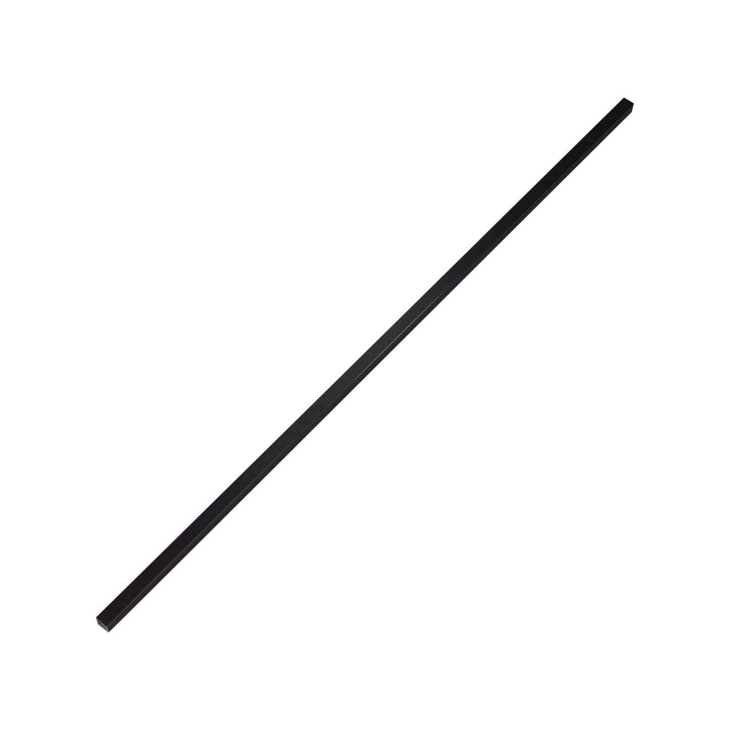 Carlisle 956103 60" Black Standard Sneeze Guards Spar