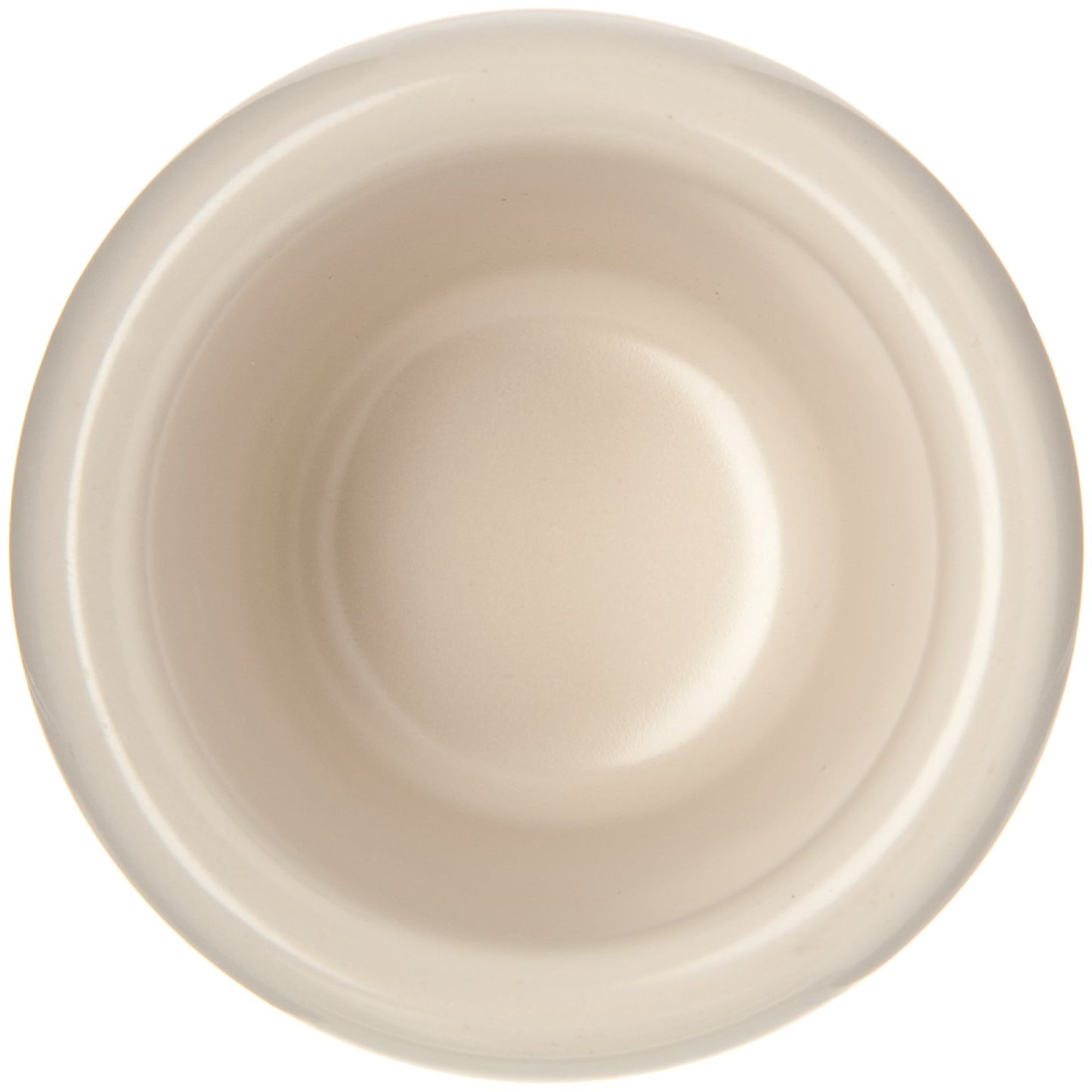 Carlisle S27742 1.75 oz Bone Melamine Smooth Ramekin