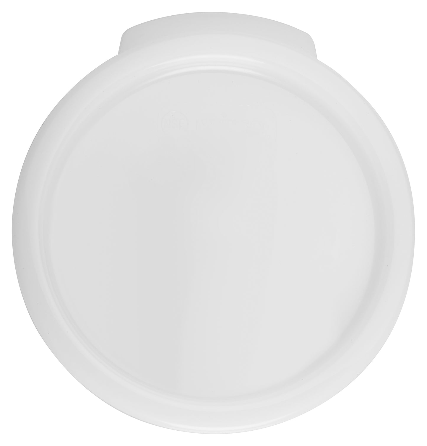 Winco PPRC-1C White Polypropylene Cover for PPRC-1W