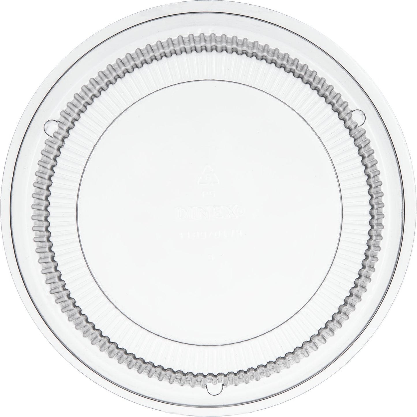 Dinex DX11890174 5.95" Clear Tulip Bowl Lid (1000/cs)