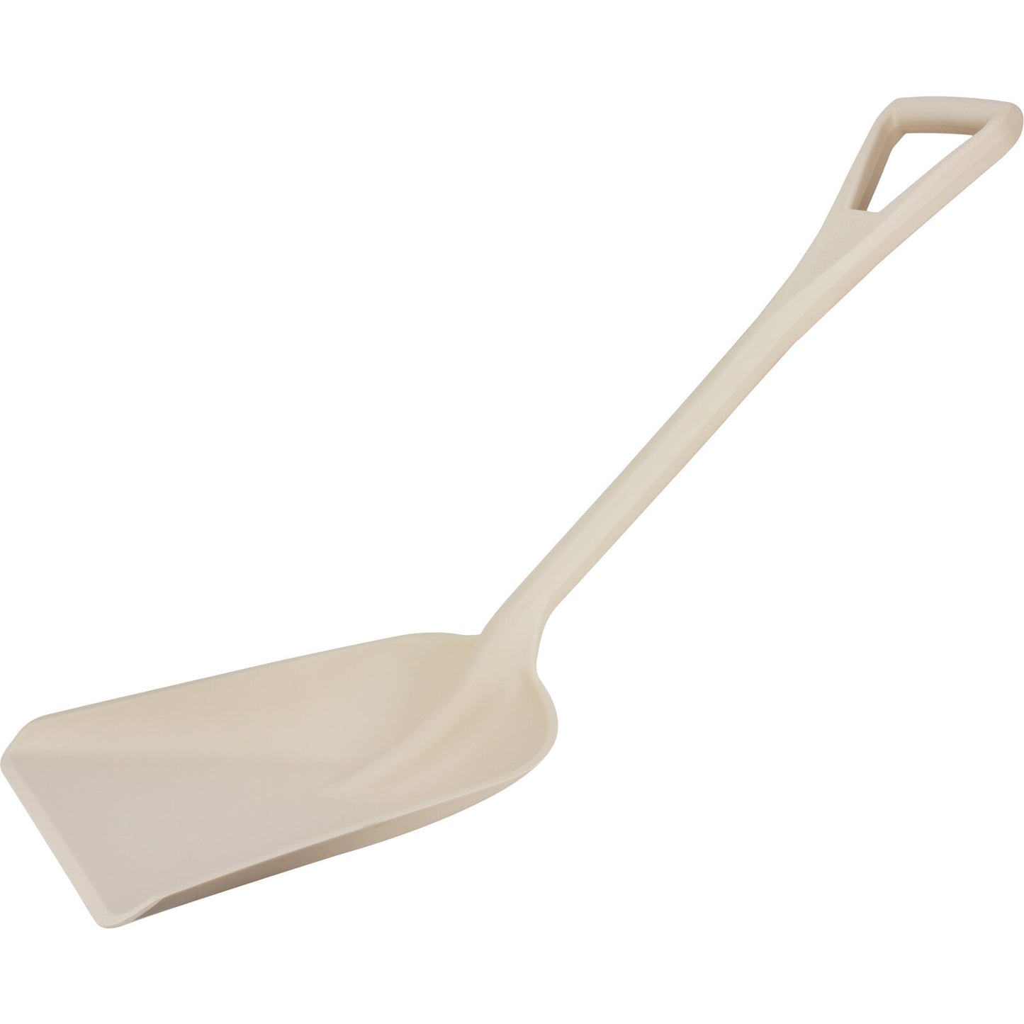 Carlisle 41076EC25 10" x 13.75" Tan Sparta Sanitary Shovel