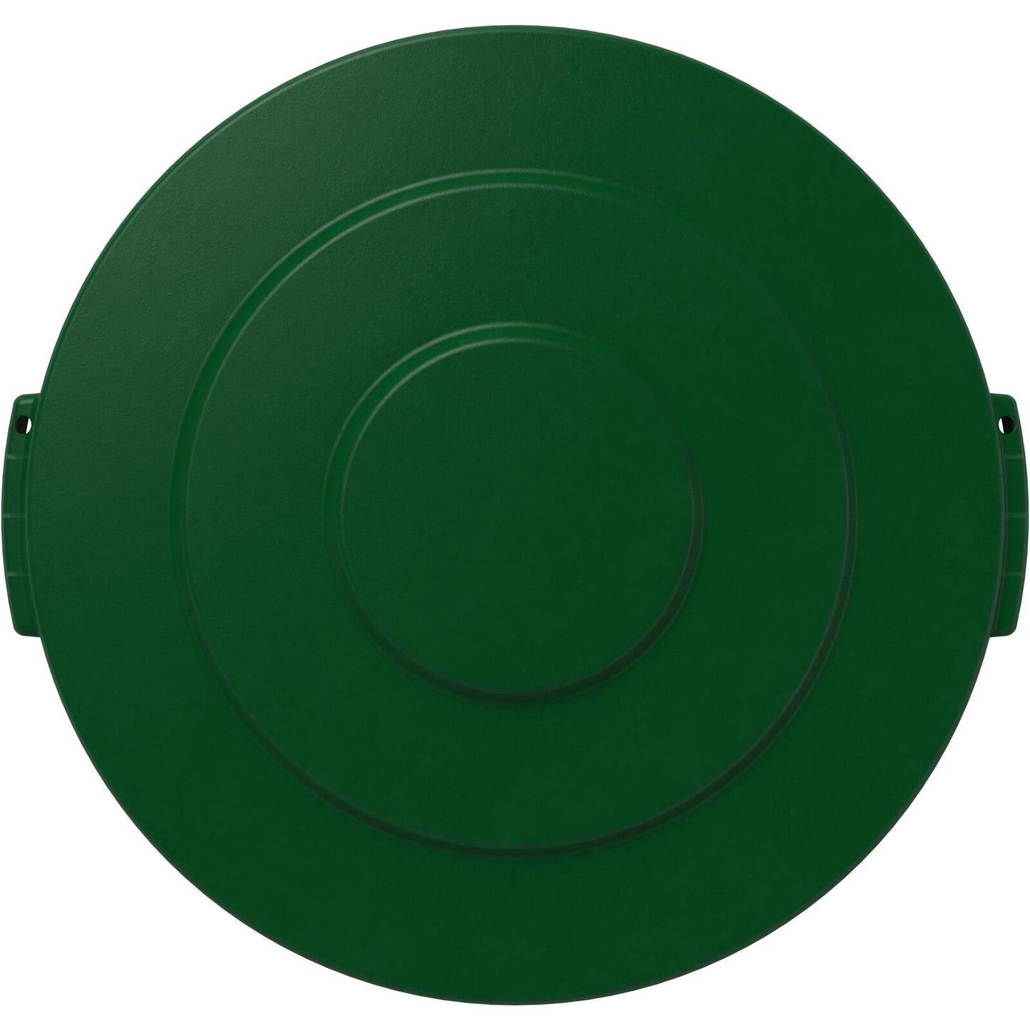 Sparta 84101109 10 Gallon Green Round Polyethylene Bronco Waste Bin Trash Container Lid