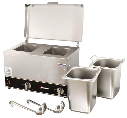 Omcan 44182 Double Sauce Pot Warmer