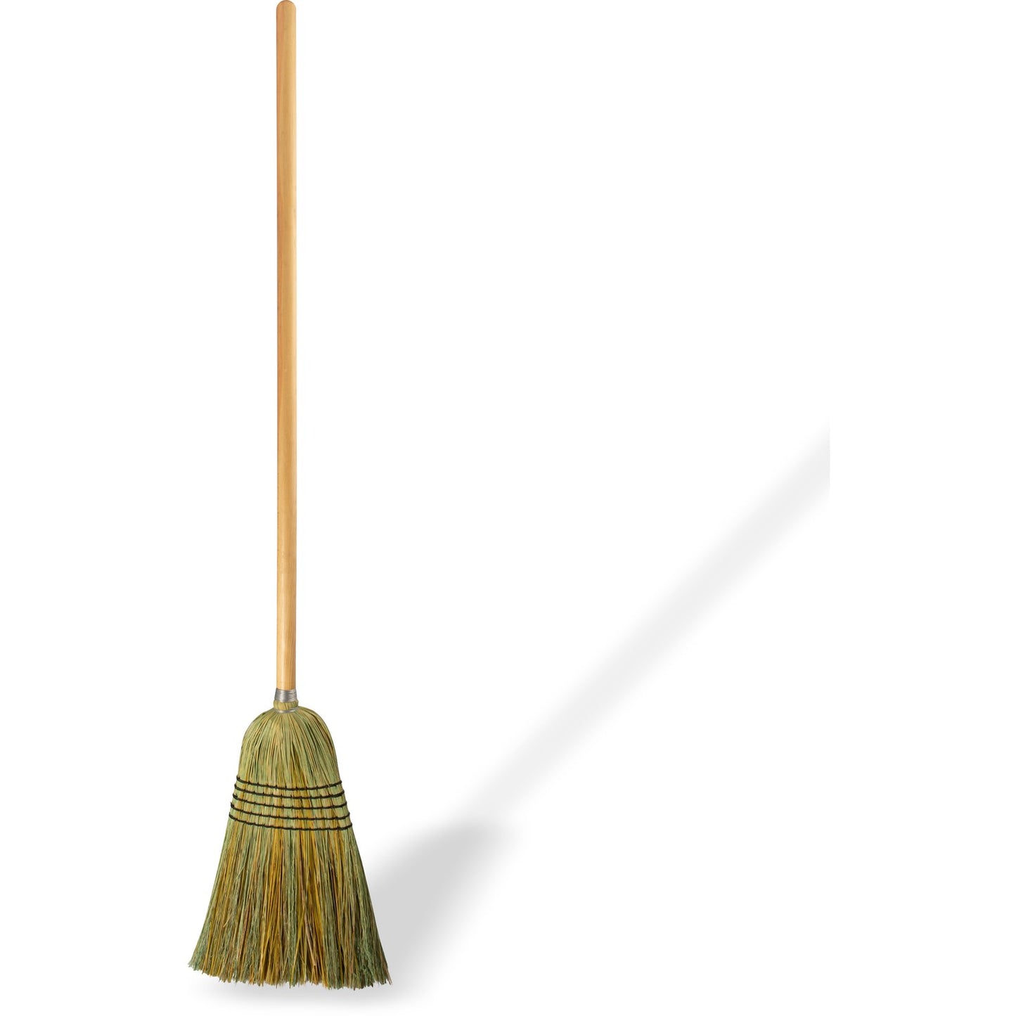 Carlisle 4135067 56" Natural Blended Corn 5-Stitch Warehouse/Janitor (#29) Broom