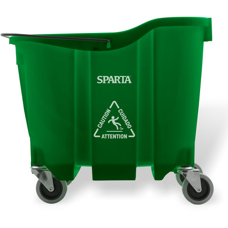 Sparta 7690409 35 Qt Green Polypropylene OmniFit Mop Bucket Only