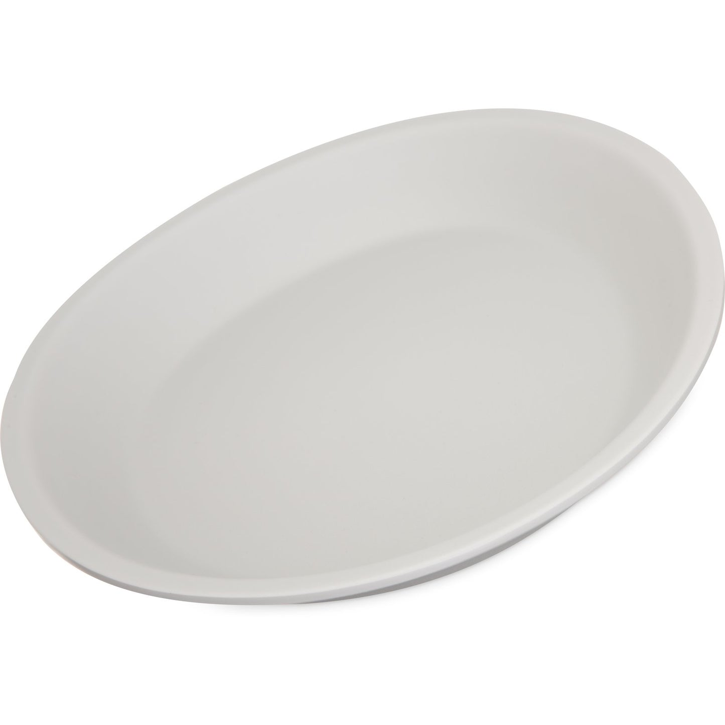 Carlisle 5310123 10" Cement Ridge Melamine Coupe Plate