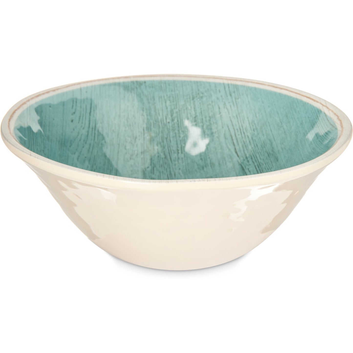 Carlisle 6401315 27 oz Aqua Grove Melamine Ice Cream Bowl