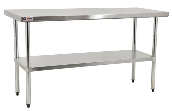 Omcan 17581 Elite Series 24" x 60" Stainless Steel Worktable