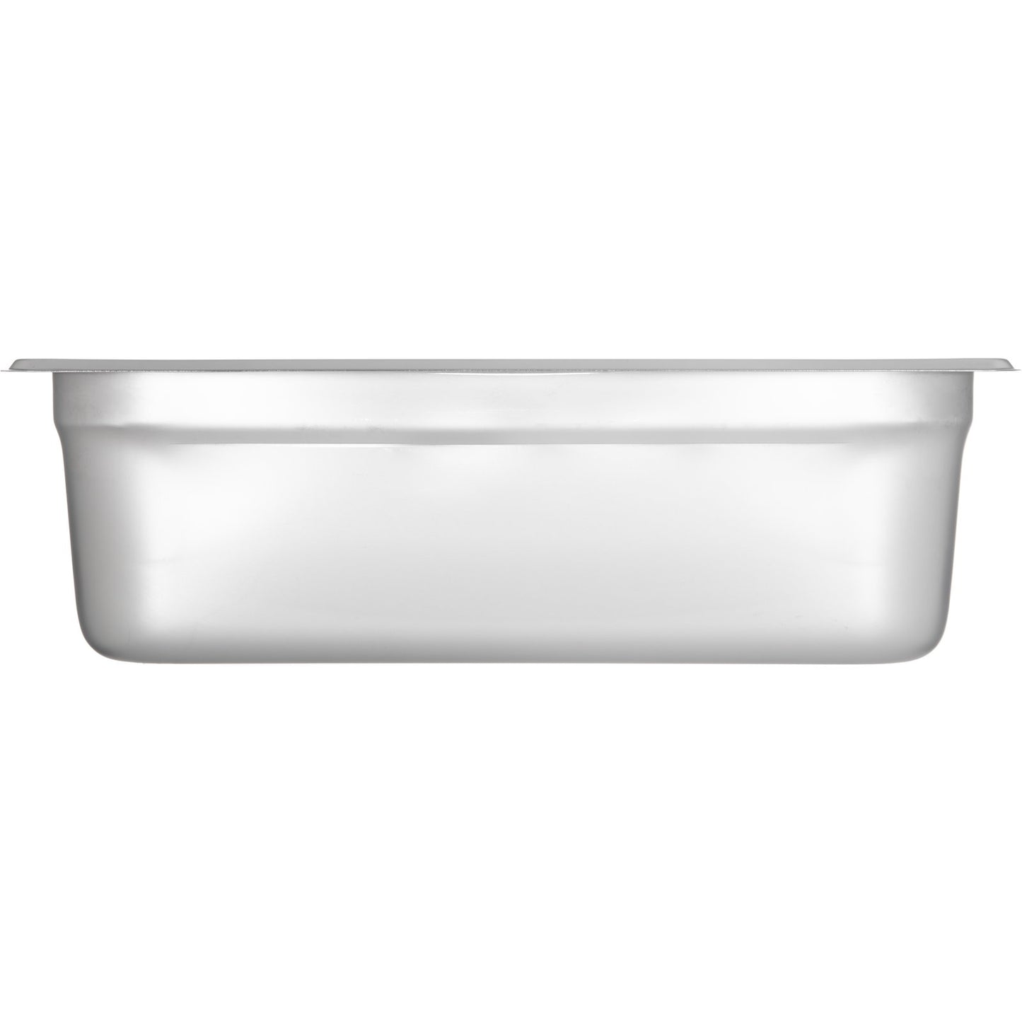 Carlisle 607134 1/3 Size Stainless Steel DuraPan Light Gauge Steam Table Hotel Pan, 4" Deep