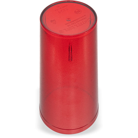 Carlisle 522410 24 oz Ruby SAN Stackable Plastic Tumbler