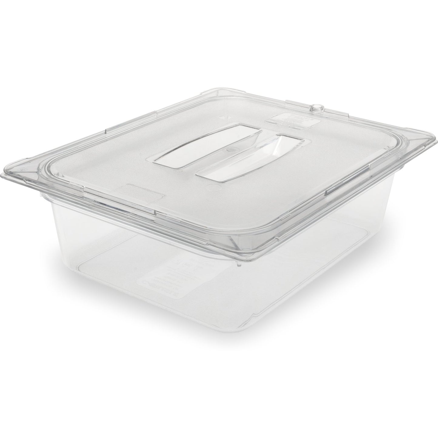 Carlisle 10221B07 1/2 Size Clear Polycarbonate StorPlus Food Pan, 4" Deep