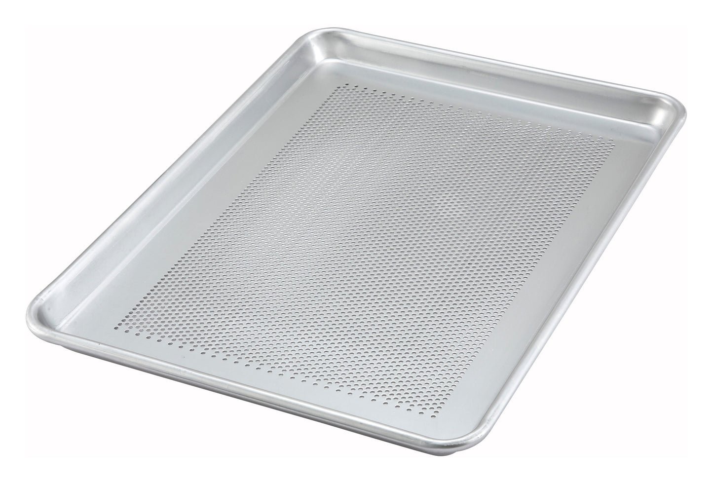 Winco ALXP-1318P 13" x 18" Aluminum Perforated Sheet Pan