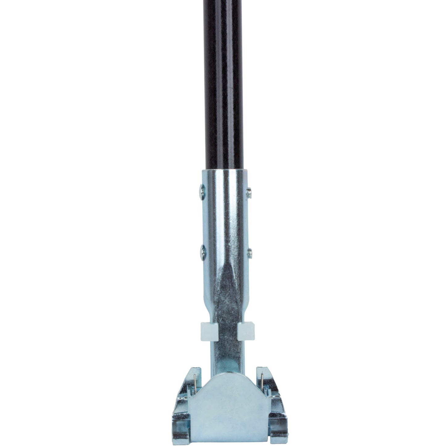Carlisle 362113EC03 60" Black Fiberglass Dust Mop Handle with Clip-On Connector