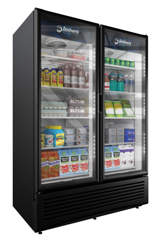 Omcan 41218 41 cu.ft. 54" Double Swing Door Refrigeration
