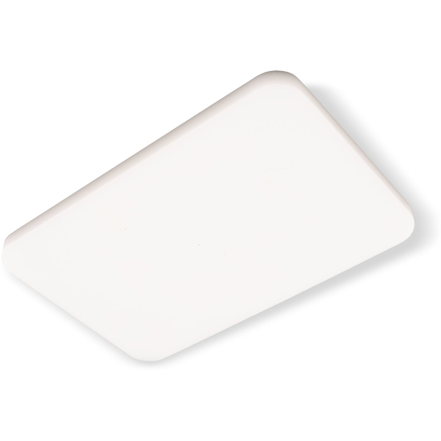 San Jamar CB6912WH 6" x 9" x 0.5" White Kolor Cut Cutting Board