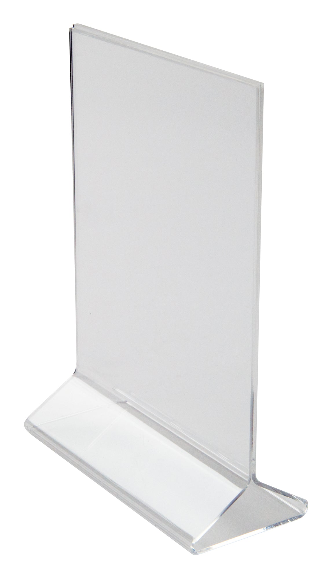 Winco ATCH-57 5" x 7" Acrylic Table Sign Holder