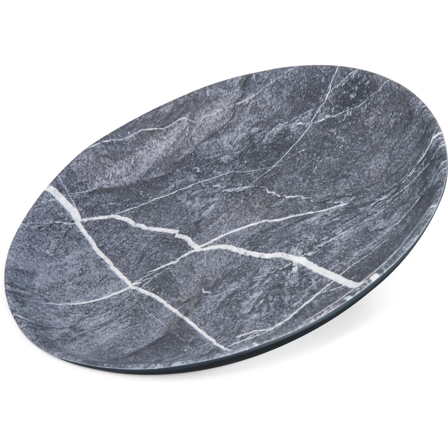 Carlisle 5310672 9" Soapstone Ridge Melamine Salad Plate