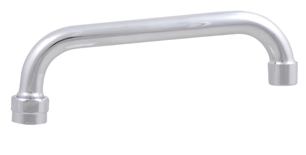 BK Resources EVO-SPT-8 8" Stainless Steel Evolution Series Swing Spout, 2.0 GPM Flow Rate