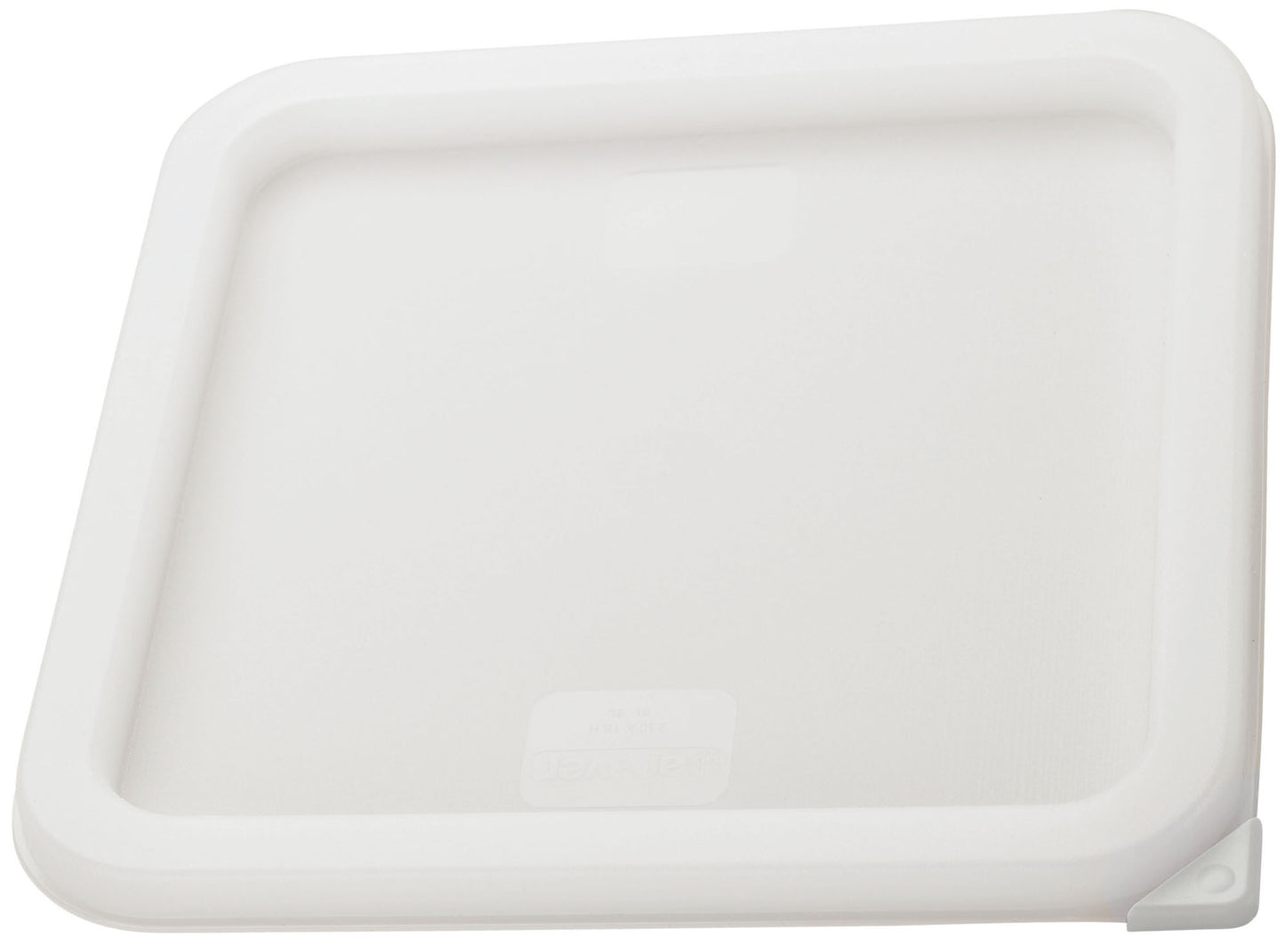 Winco PECC-M White Polyethylene Cover for 6Qt/8Qt Food Containers