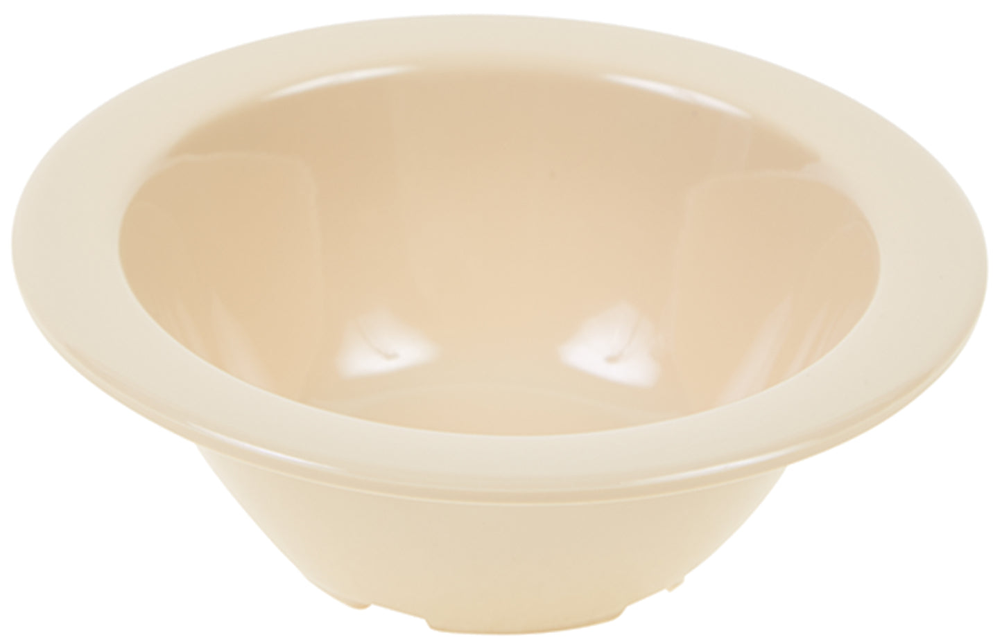 Winco MMB-5 5 oz. Tan Melamine Fruit Bowls